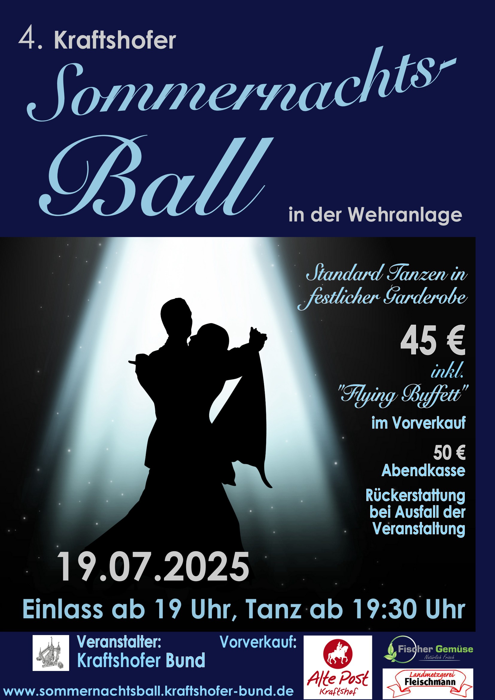 Sommernachtsball plakat dinA4_2025